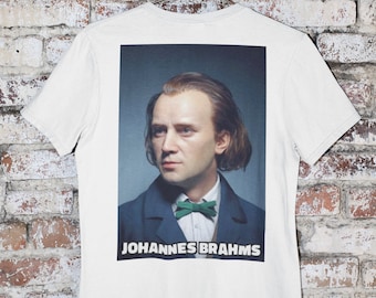 Johannes Brahms Classical Music Genius Composer G500 5.3 oz. T-Shirt