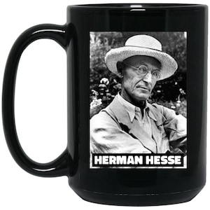 Hermann Hesse German Author Writer Literary Portrait Series Coffee Mug