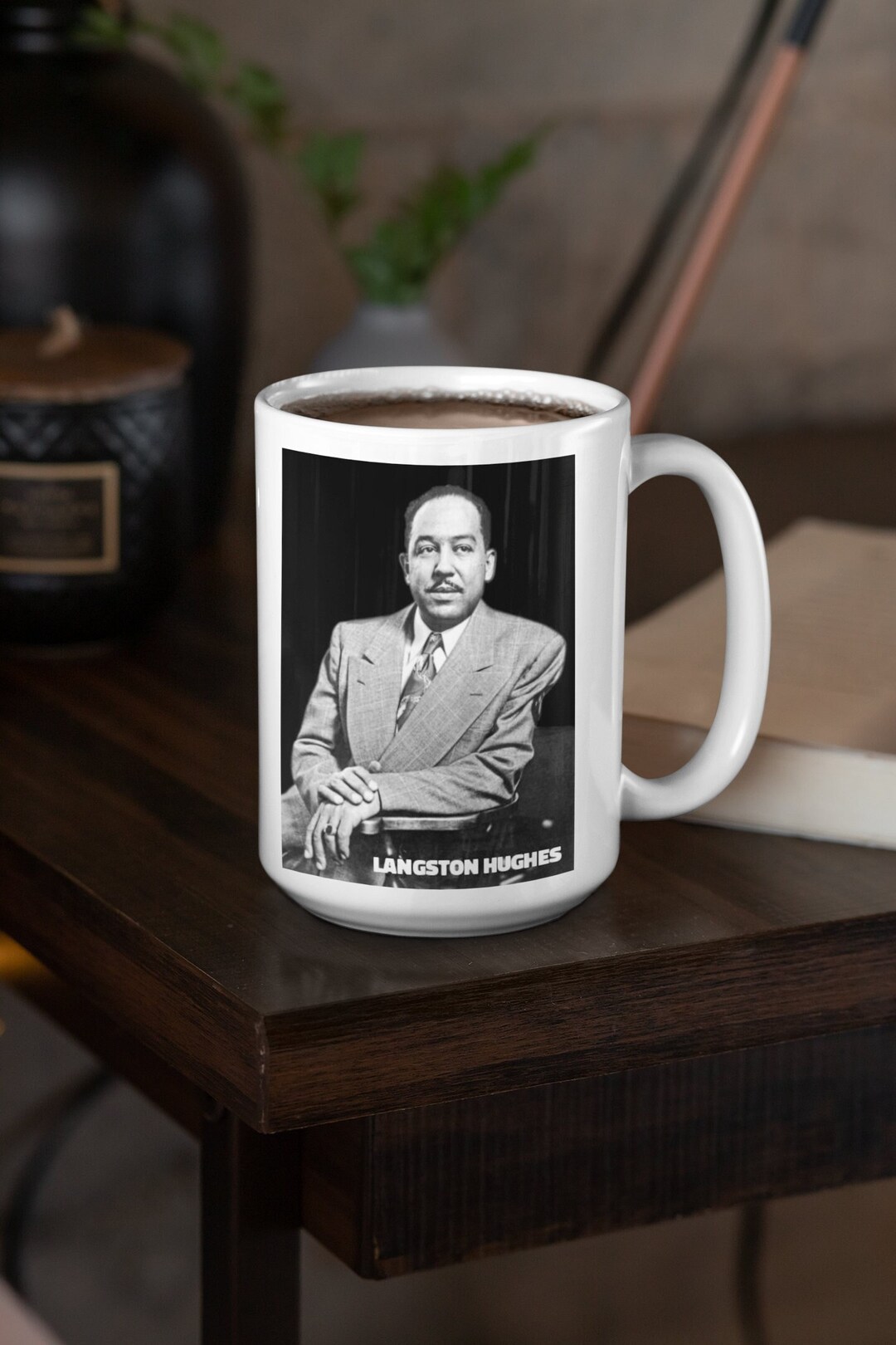 Langston Hughes Mug Harlem Renaissance Black History Mug Etsy
