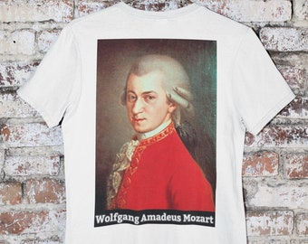 Wolfgang Amadeus Mozart Musical Genius Classical Music Musician T-Shirt