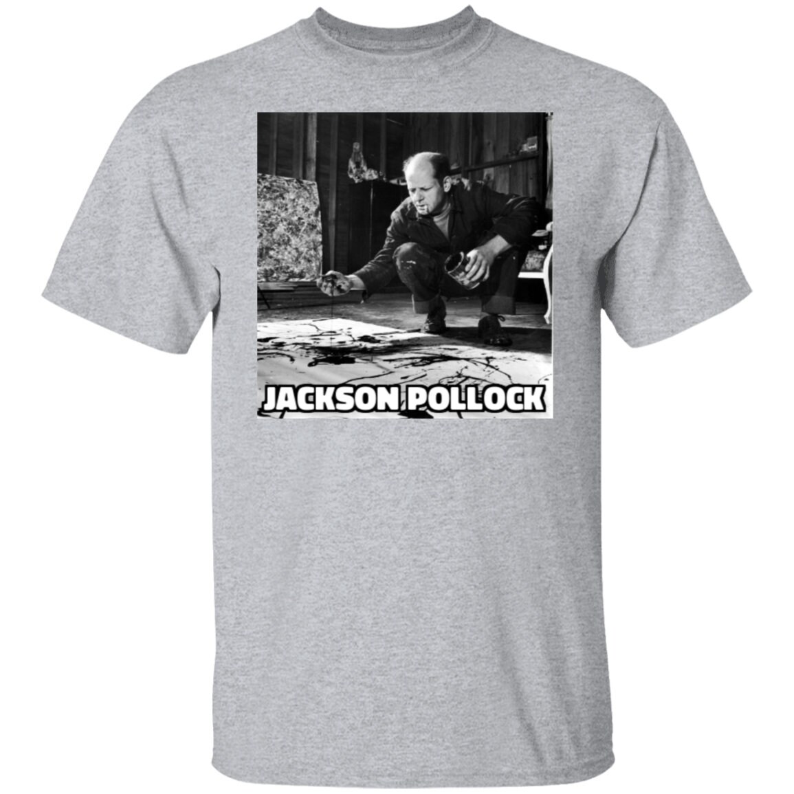 Jackson Pollock Shirt, American Painter Jackson Pollock Shirt, Abstract