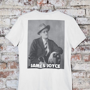 James Joyce Irish Writer T-shirt Ulysses Dubliners Author Shirt G500 5.3 oz. T-Shirt