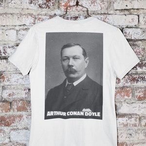 Arthur Conan Doyle Sherlock Holmes Writer Shirt British Detective Fiction Author shirt G500 5.3 oz. T-Shirt