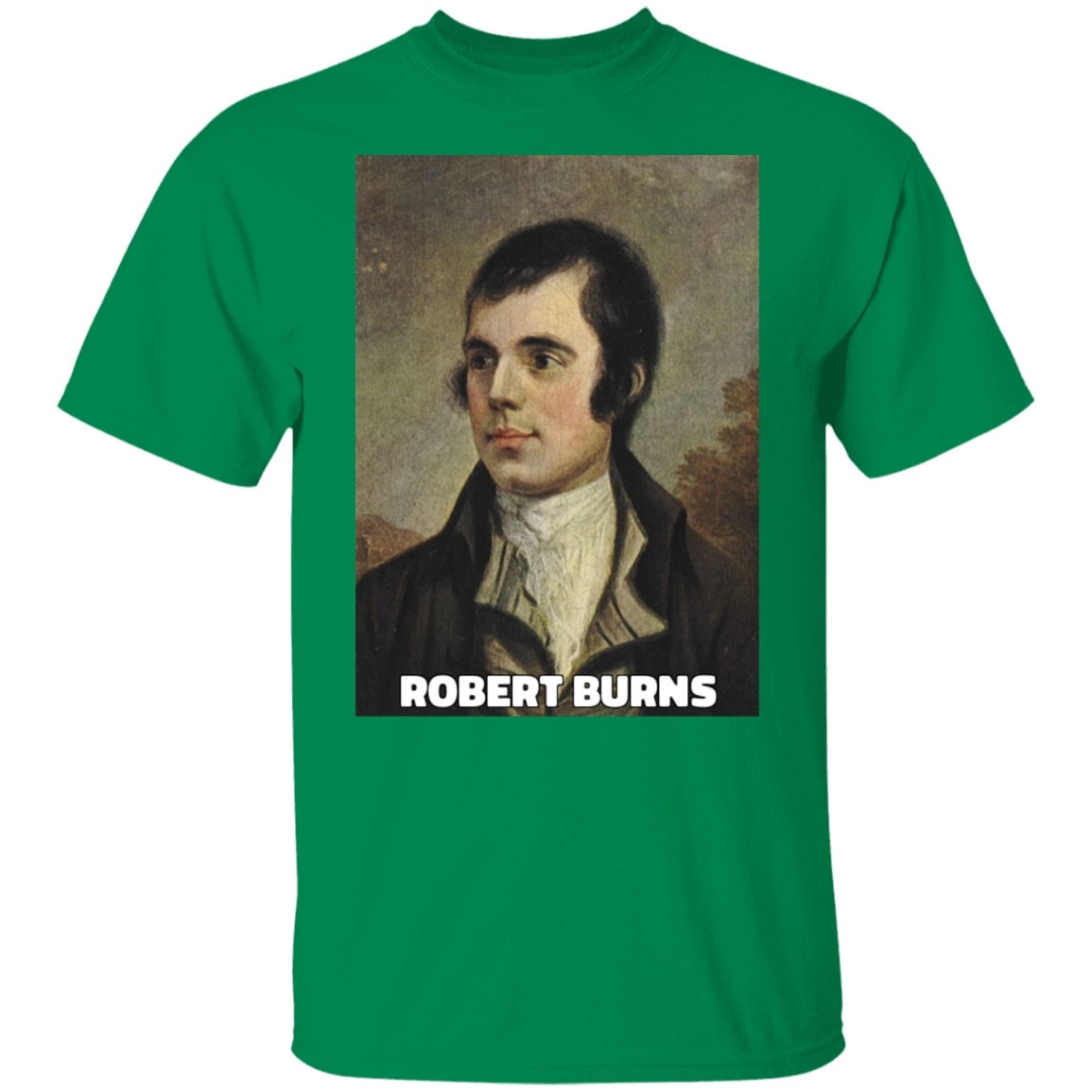 Discover Robert Burns Scottish Poet Writer T-Shirt Classic Literature Romantic Poet Tshirt