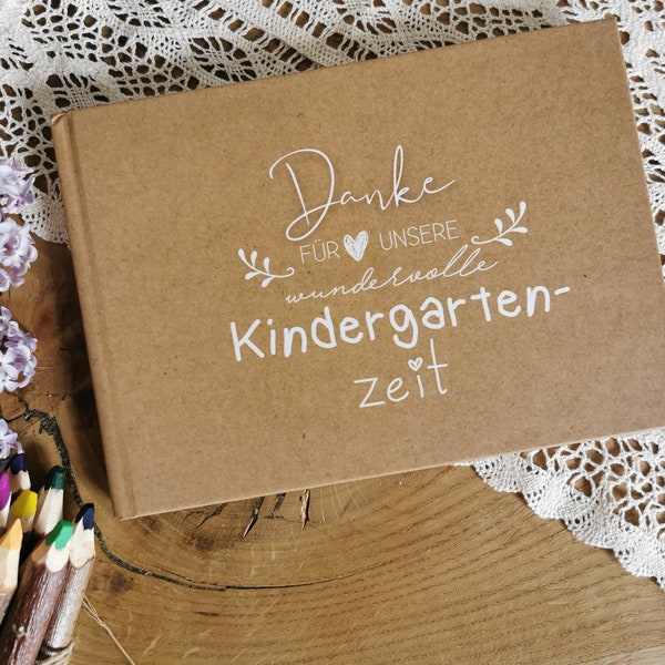 Geschenk / Erzieherin / Kindergarten / Abschiedsbuch