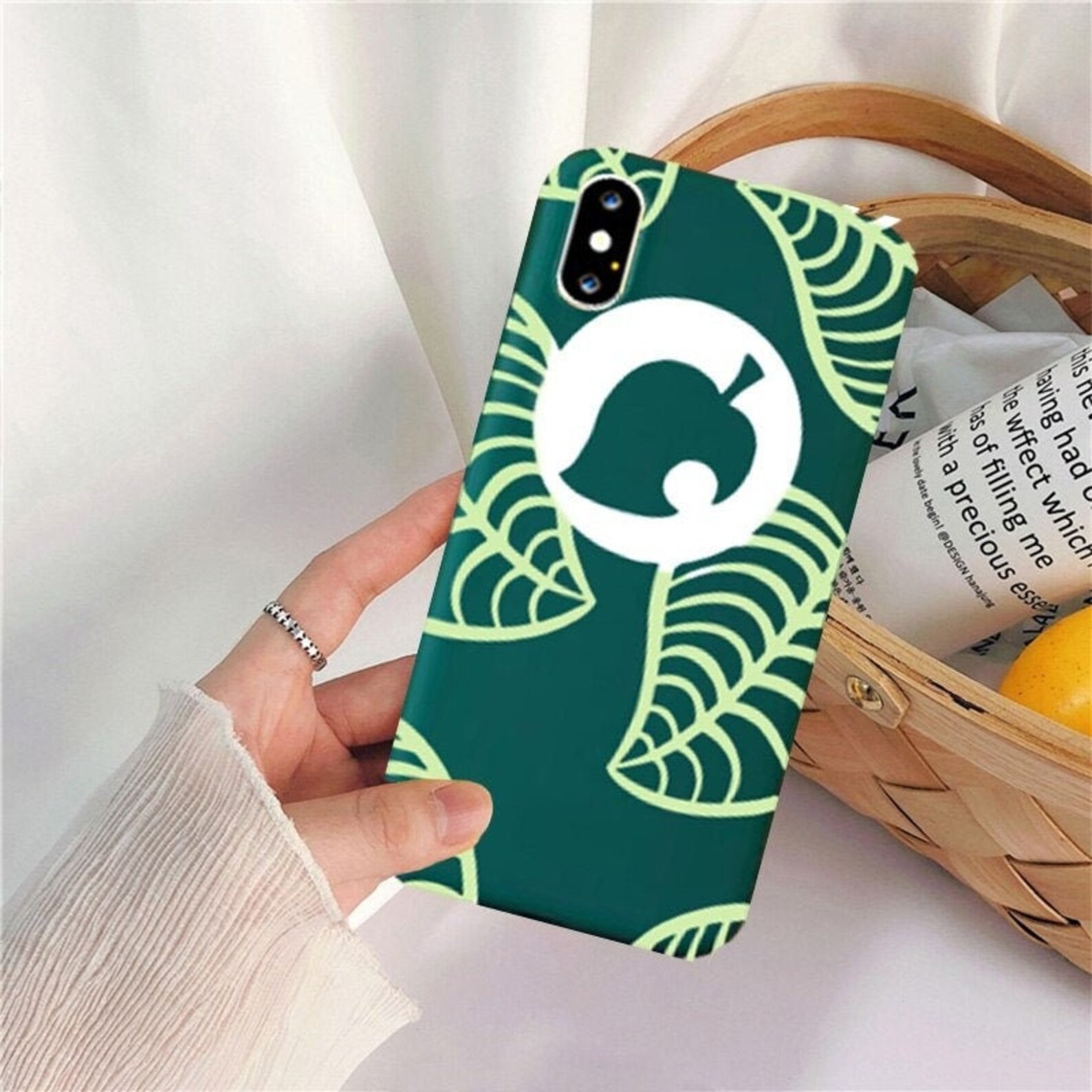 Animal Crossing Phone Case Cartoon Animal Crossing Phone Case Etsy
