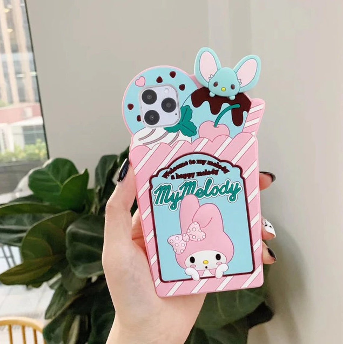 Cinnamoroll Phone Case Japan 3D Cartoon Cute Ice Cream Pink Etsy