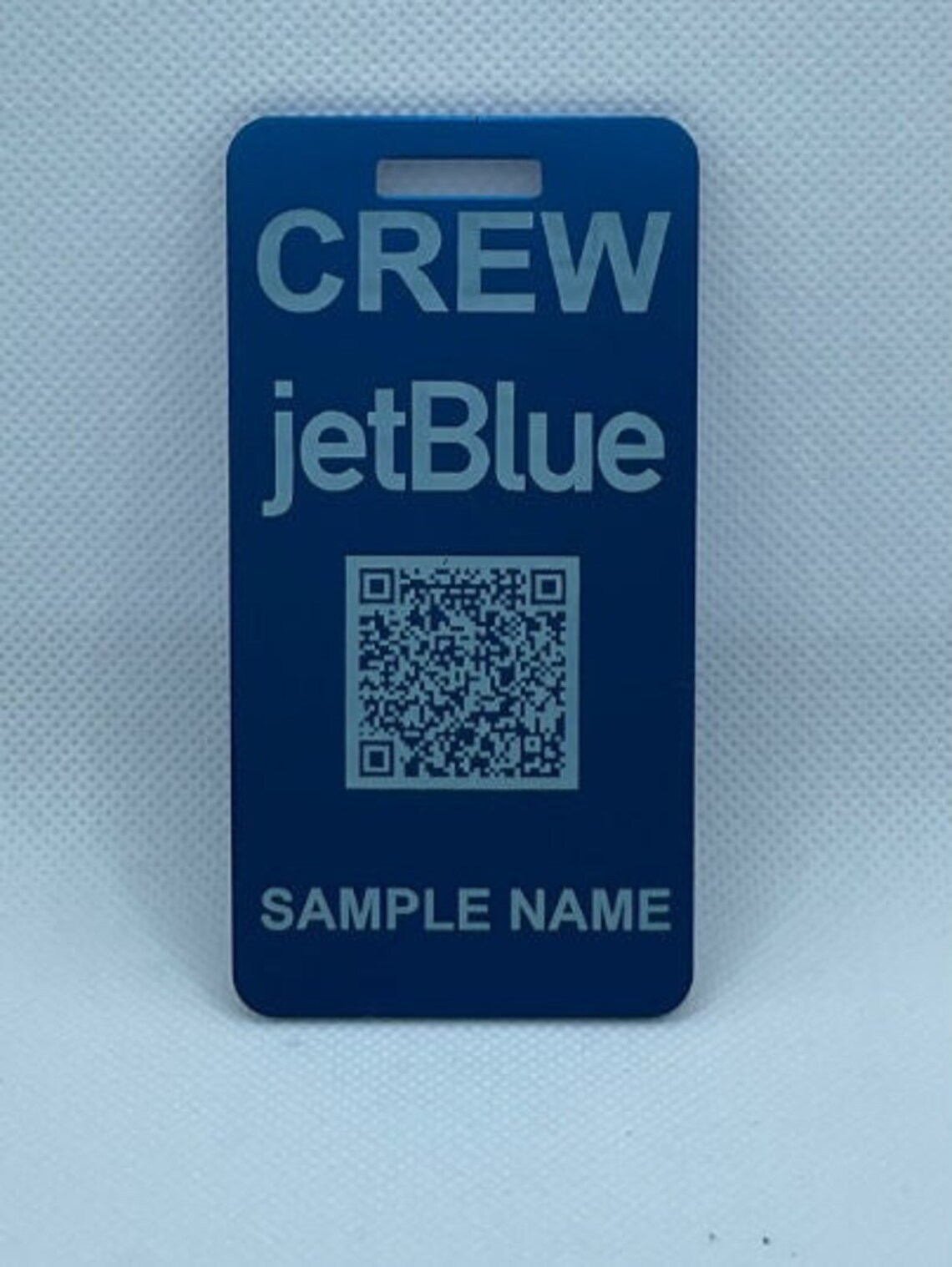 TWO Jetblue Crew Tags Etsy