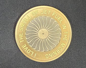 Aircraft Challenge Coins