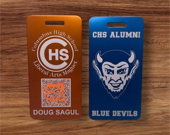 Columbus High School Alumni Luggage Tag