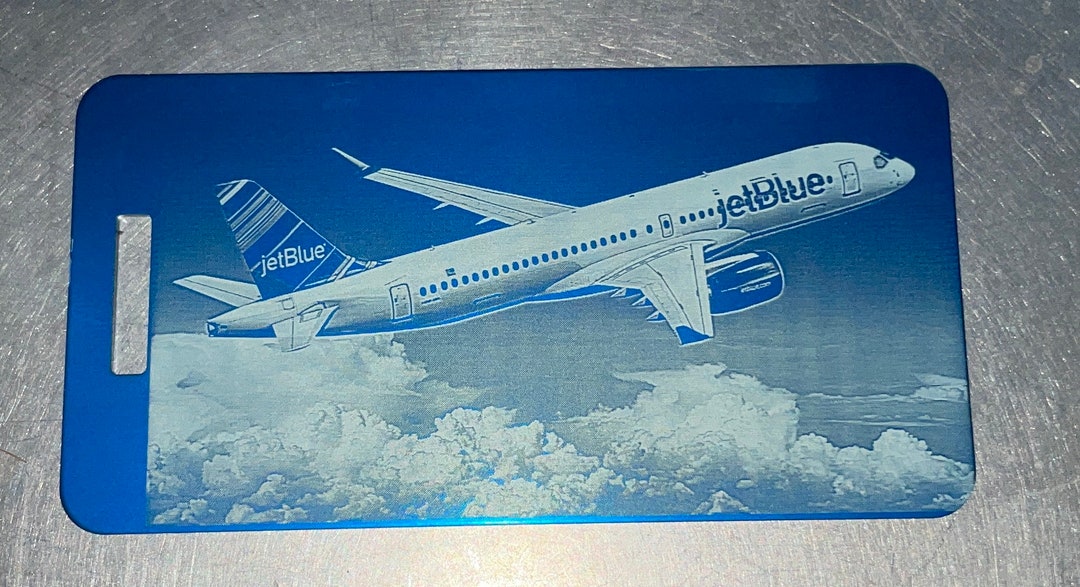 TWO Jetblue Crew Tags Etsy