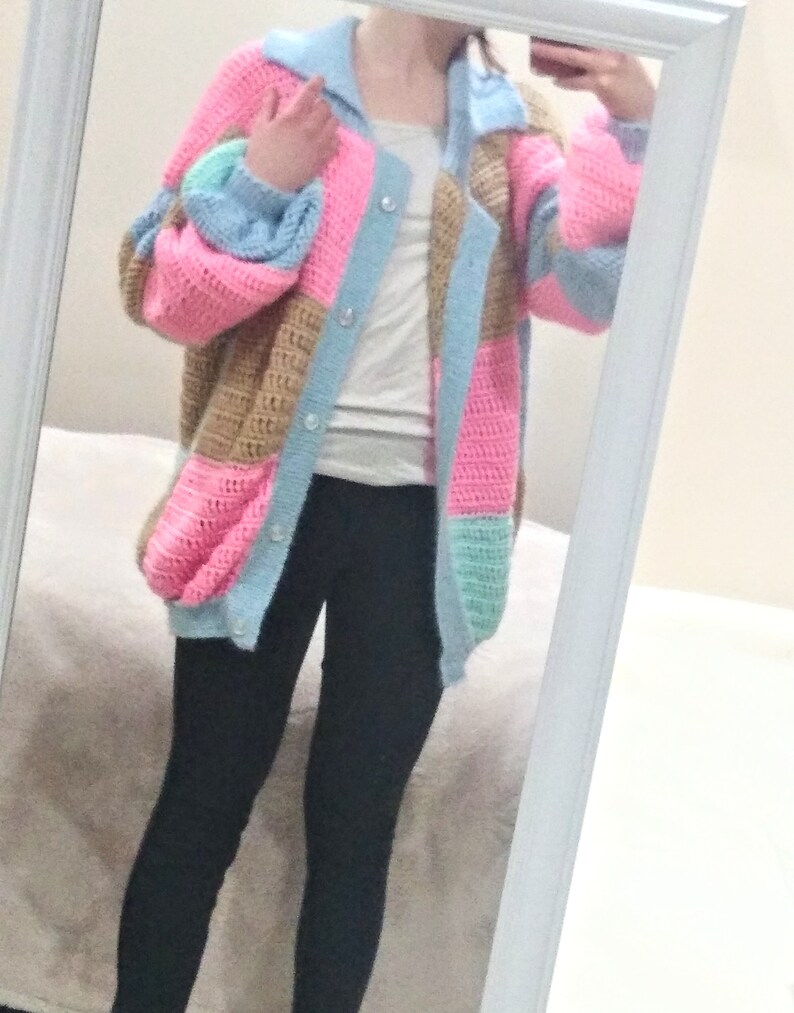 Handmade Patchwork Cardigan