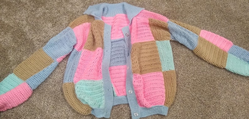 Handmade Patchwork Cardigan