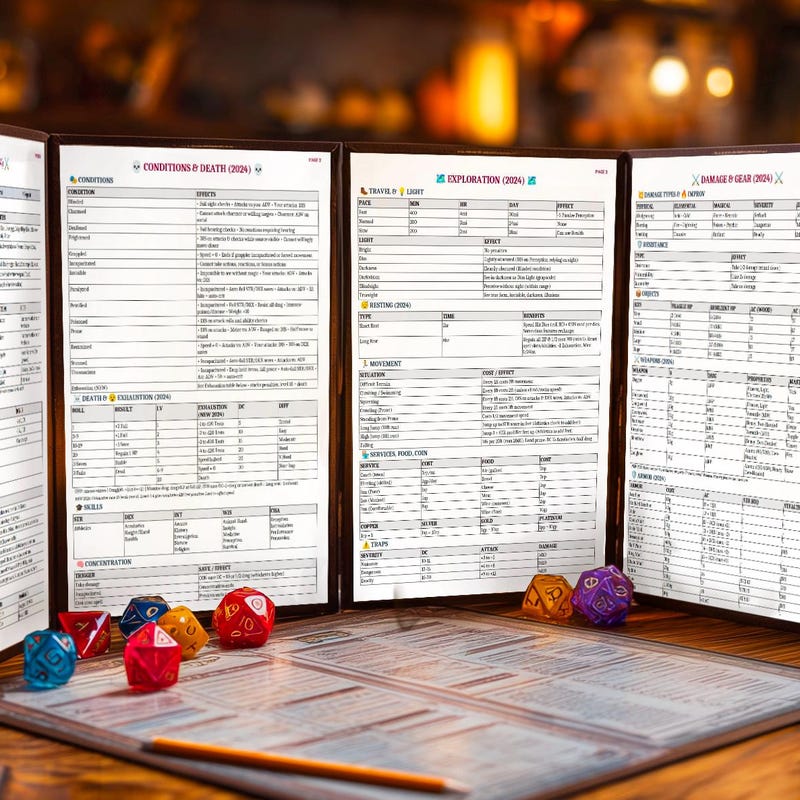 Dm Screen - Etsy