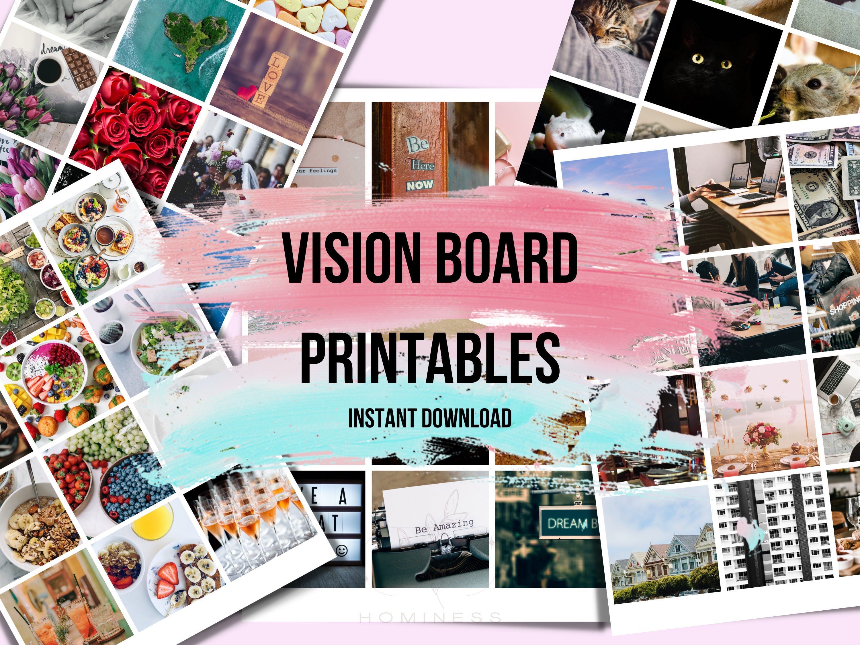 Vision Board Printable. 150 Vision Board Printable Pictures. - Etsy