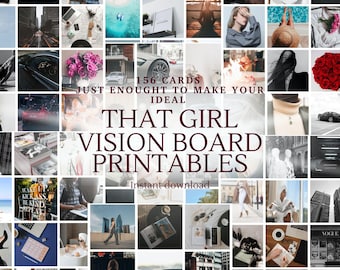 150 Vision Board Pictures Printables. That Girl Images Vision Board Kit Printable. 2026 Vision Board Bundle. Digital Download PDF