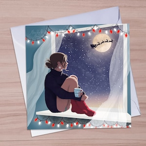 Noche de Navidad, Tarjeta
