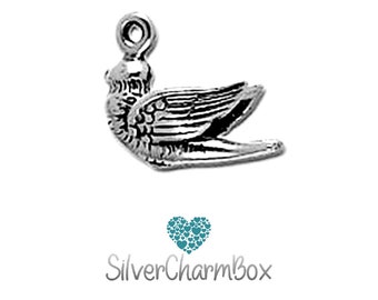 Sterling Silver Dove Charm