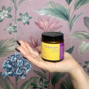 Crème pour les pieds, thérapie intense des pieds, soin des pieds, guérison des fissures sèches, coffret cadeau d&#39;anniversaire, soins de la peau naturels, soins de la peau végétaliens, crème pour les pieds bio