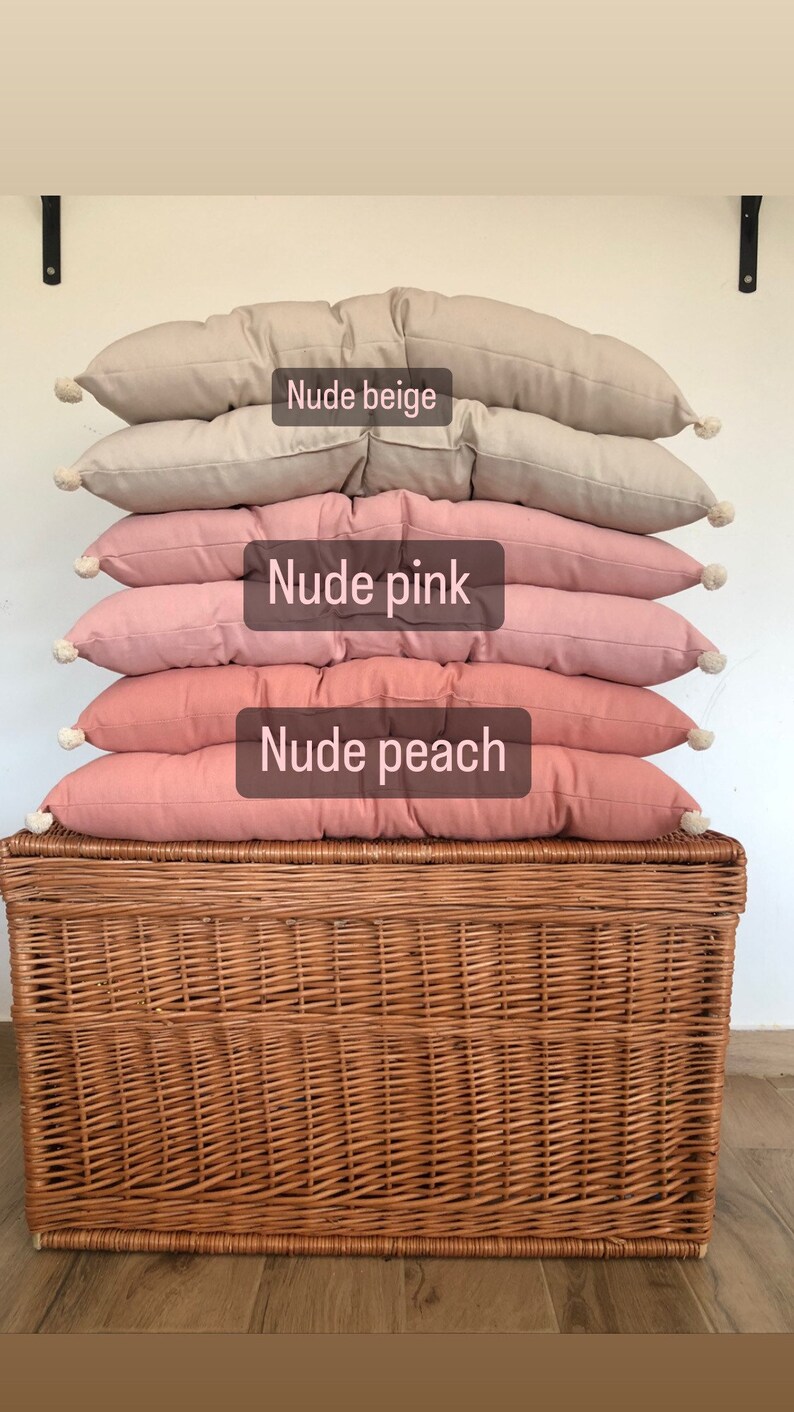 Cotton Floor Cushion Baby Room Decoration 110cm 60cm Cotton Etsy