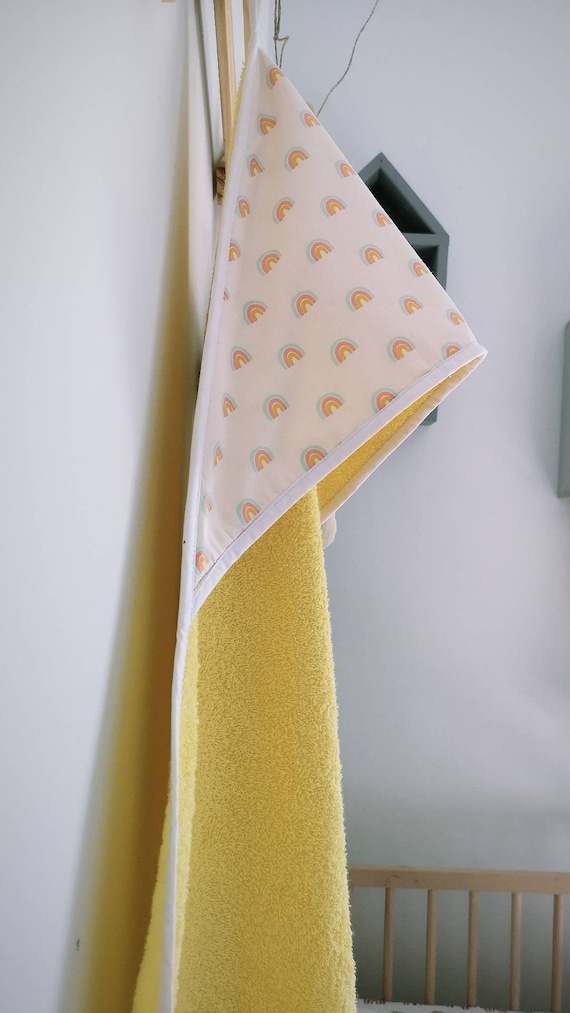 Rainbow Hooded Baby and Toddler Towel Soft Bath Towels Baby Hooded Towel Toddler Bath Towel organic Cotton baby Shower Gift nursery Towel Etsy Ireland