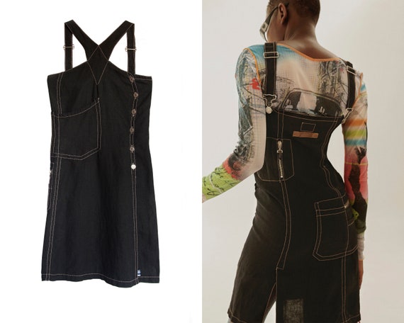 1990s - 2000s Jean Paul Gaultier Utility Dress / J