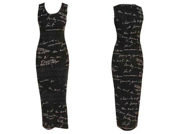 90s KENZO Mesh Dress / 1990S- 2000s Vintage dress