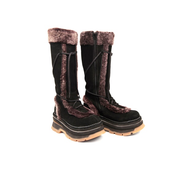 90s - 2000s Vintage Boots / High Platform Boots