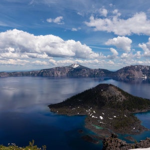 Crater Lake Oregon Wizard Island