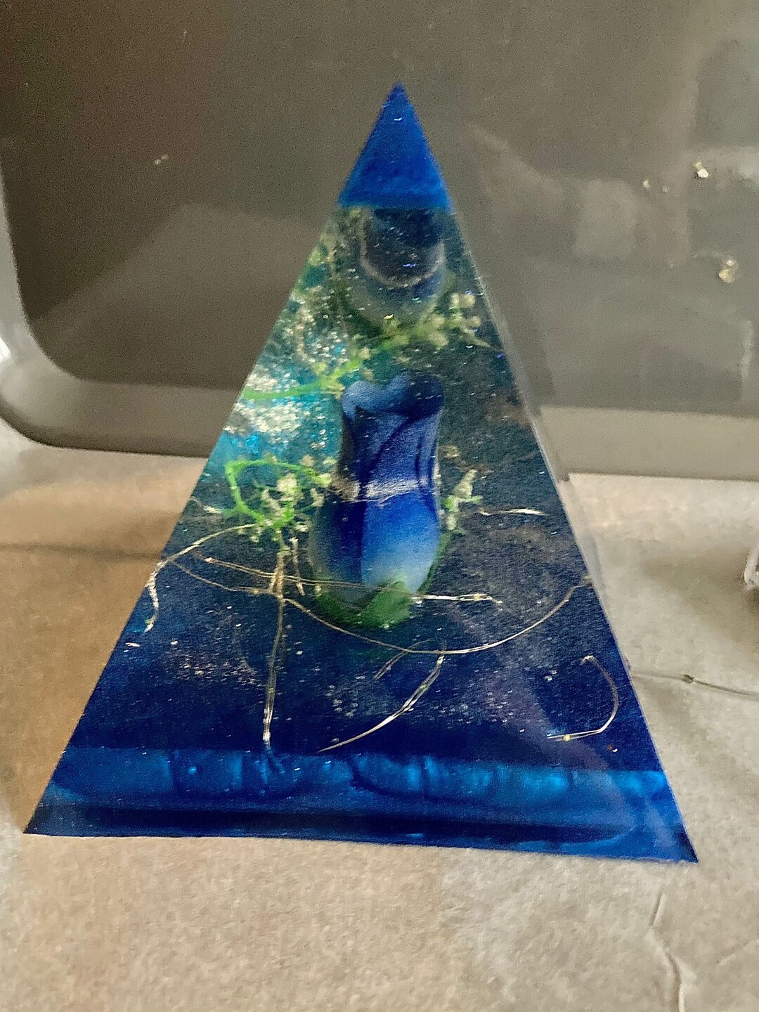 Beautiful Rose in Resin - Etsy