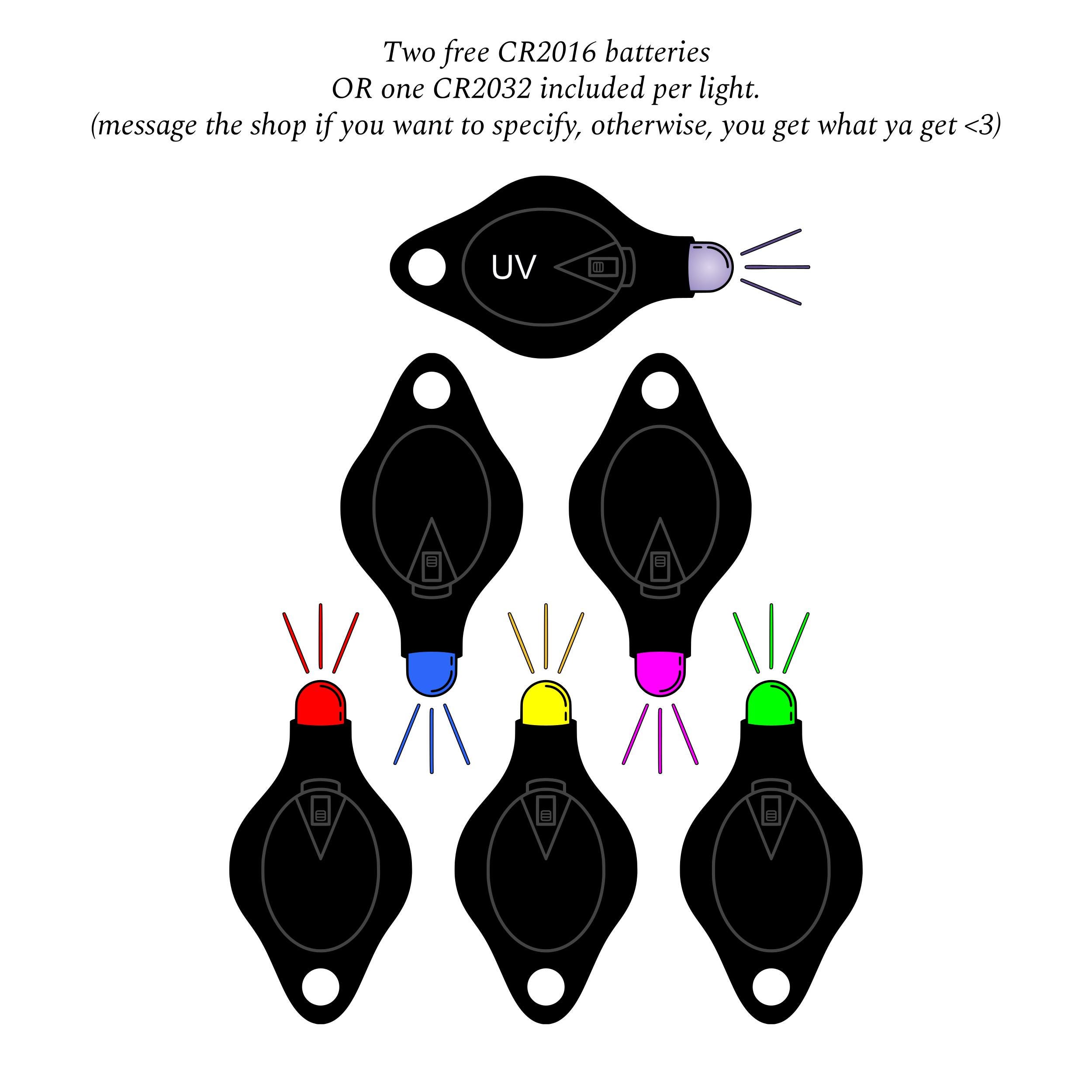 Firefly LED Thumb Keychain Light - Main Image