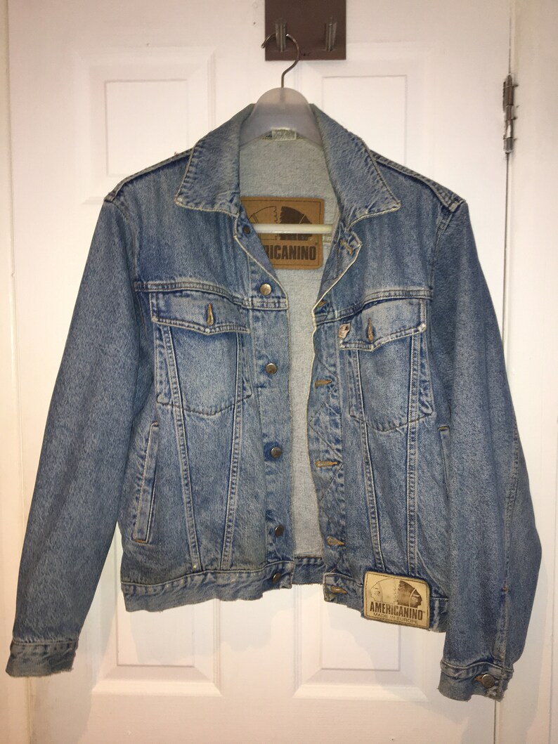 Denim Vintage Americanino Jacket - Etsy UK