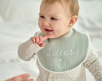 Personalisierte Babylätzchen, benutzerdefinierte Name Babylätzchen, individuelles Babygeschenk, Monogrammed Baby Lätzchen, Baby-Duschegeschenk, Baby Geschenk, Baby Lätzchen,