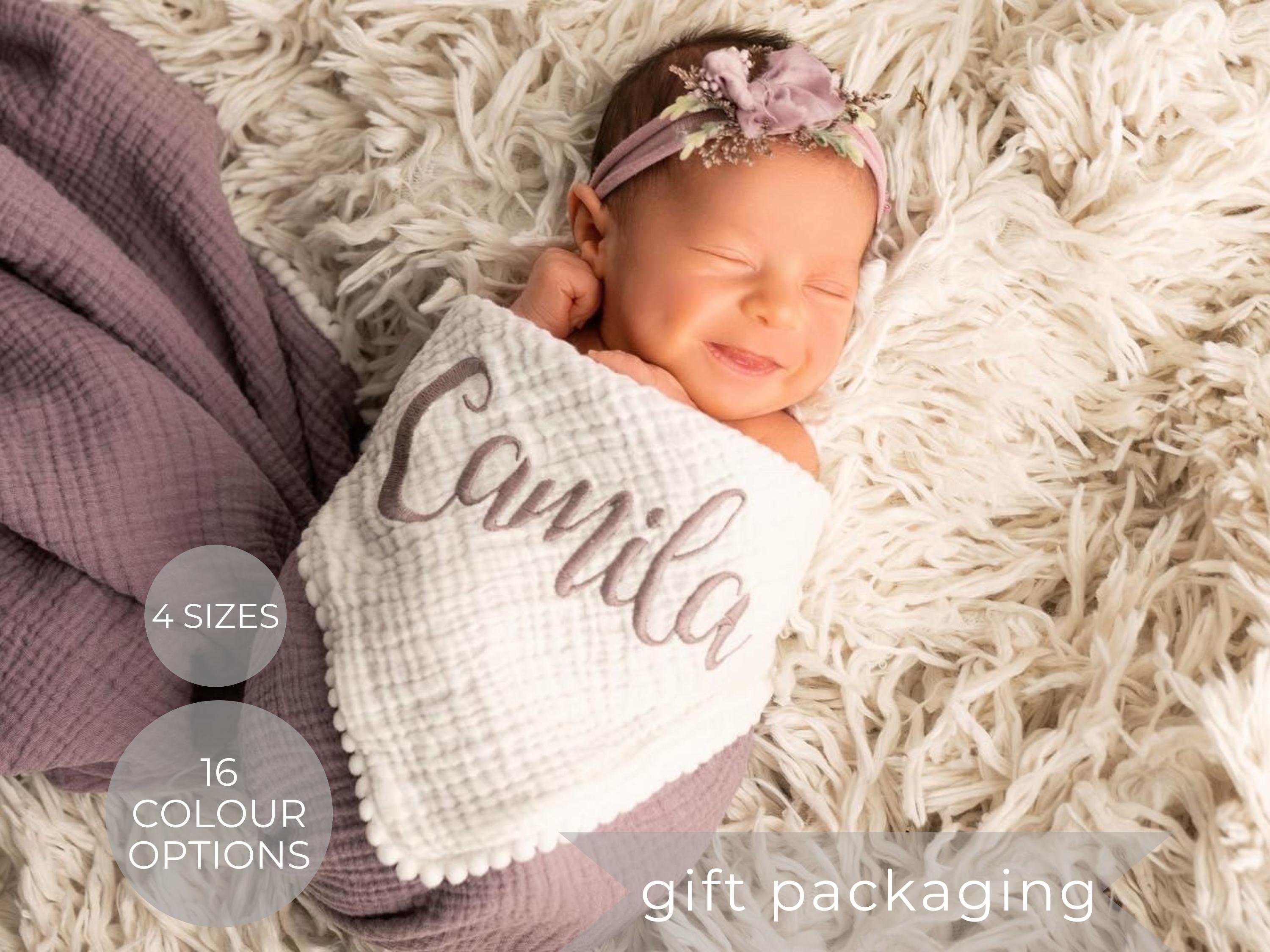 PEHR Organic Muslin Cotton Swaddle – Follow Me Elephant Print, 47" X 47" Baby Blanket - View #10