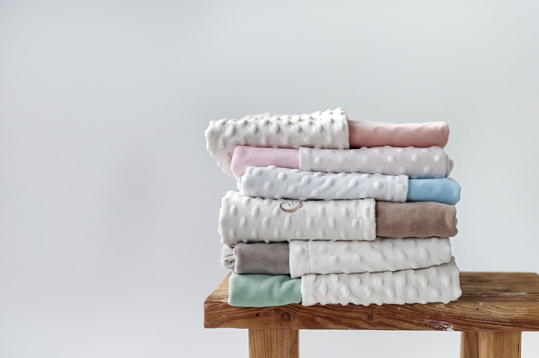 Monogram Blanket, Warm Baby Blanket, Winter Blankets for Babies