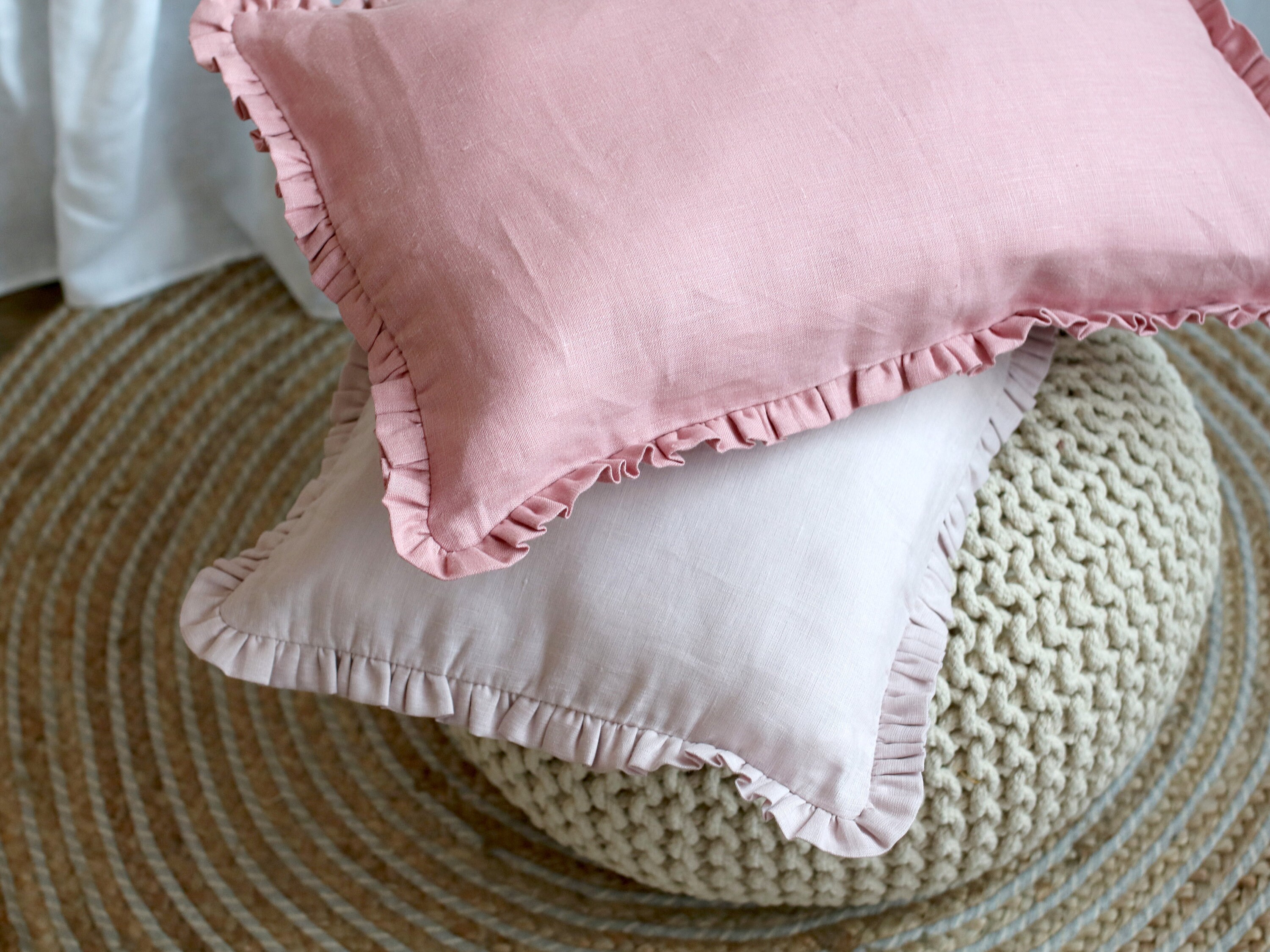 Cot Pillowcase Baby Linen Pillow Case Baby Pillowcase Girl Etsy