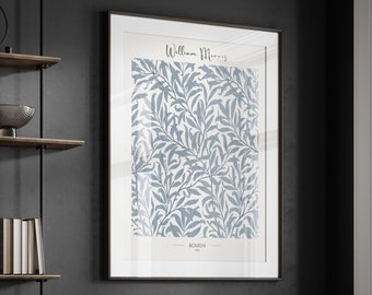 William Morris Willow Bough Print - Neutral Wall Art - Floral Poster - House Warming Gift - Boho Art - Exhibition Poster - Trending Wall Art