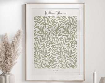 William Morris Willow Bough Print - Neutral Wall Art - Floral Print - House Warming Gift - Boho Art - Exhibition Poster - Trending Wall Art