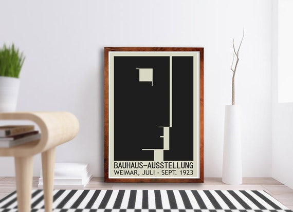 Bauhaus Art Exhibition 1923 Print - Modern Art - Home Wall Decor - Bauhaus Wall Decor - Gifts for Him / Her - Trending Wall Art