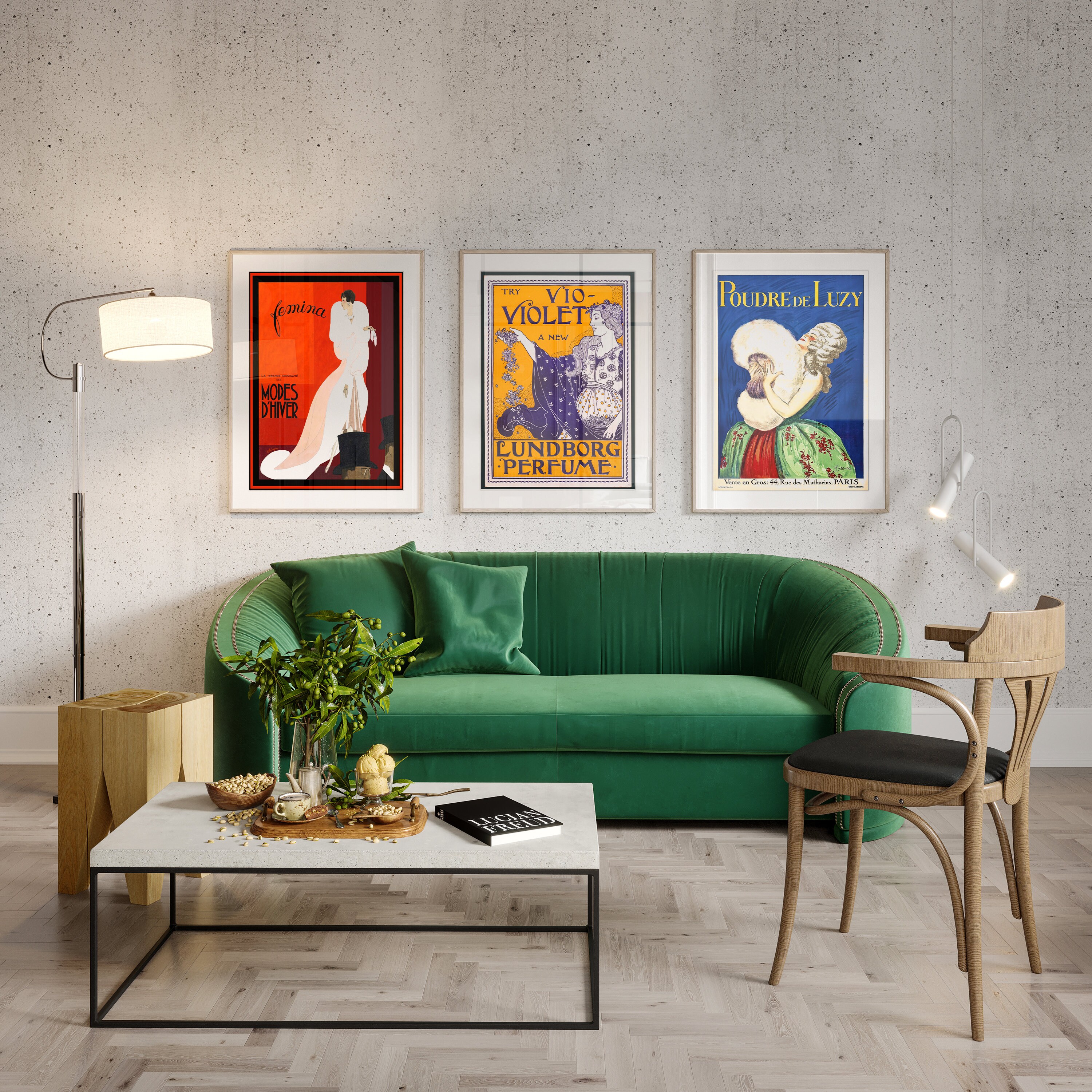 Set of 3 Prints - Gallery Wall Set - Designer Posters - Set of 3