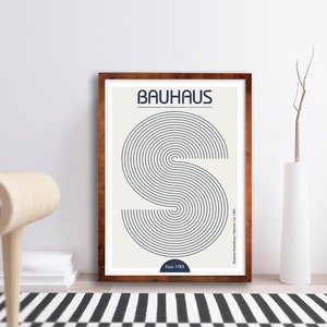 Bauhaus Art Exhibition 1923 Print - Modern Art - Home Wall Decor - Bauhaus Wall Decor - Gifts for Him / Her - Trending Wall Decor