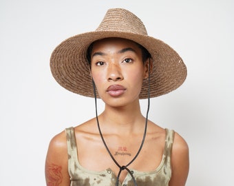 The Vista Khaki Straw Hat