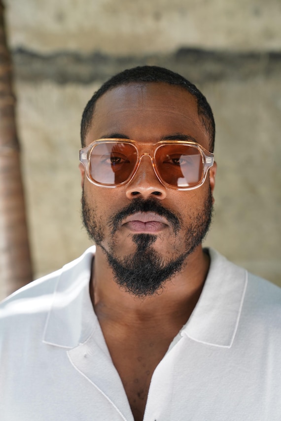 Chanel - Occhiali Da Sole Quadrati - Bianco Grigio Sfumato - Chanel Eyewear - Foto 8