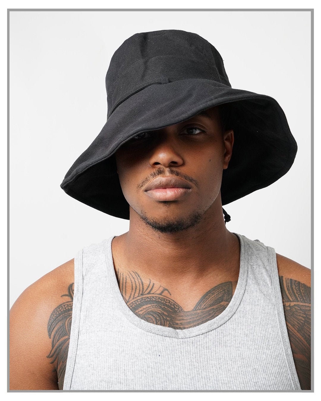 Oversized Bucket Hat Etsy