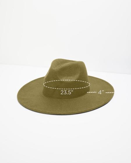 Cappello Da Cowboy Donna In Lana Nero A Tesa Larga Con Fibbia - Vintage, Traspirante, Taglia Unica (56-58 Cm)