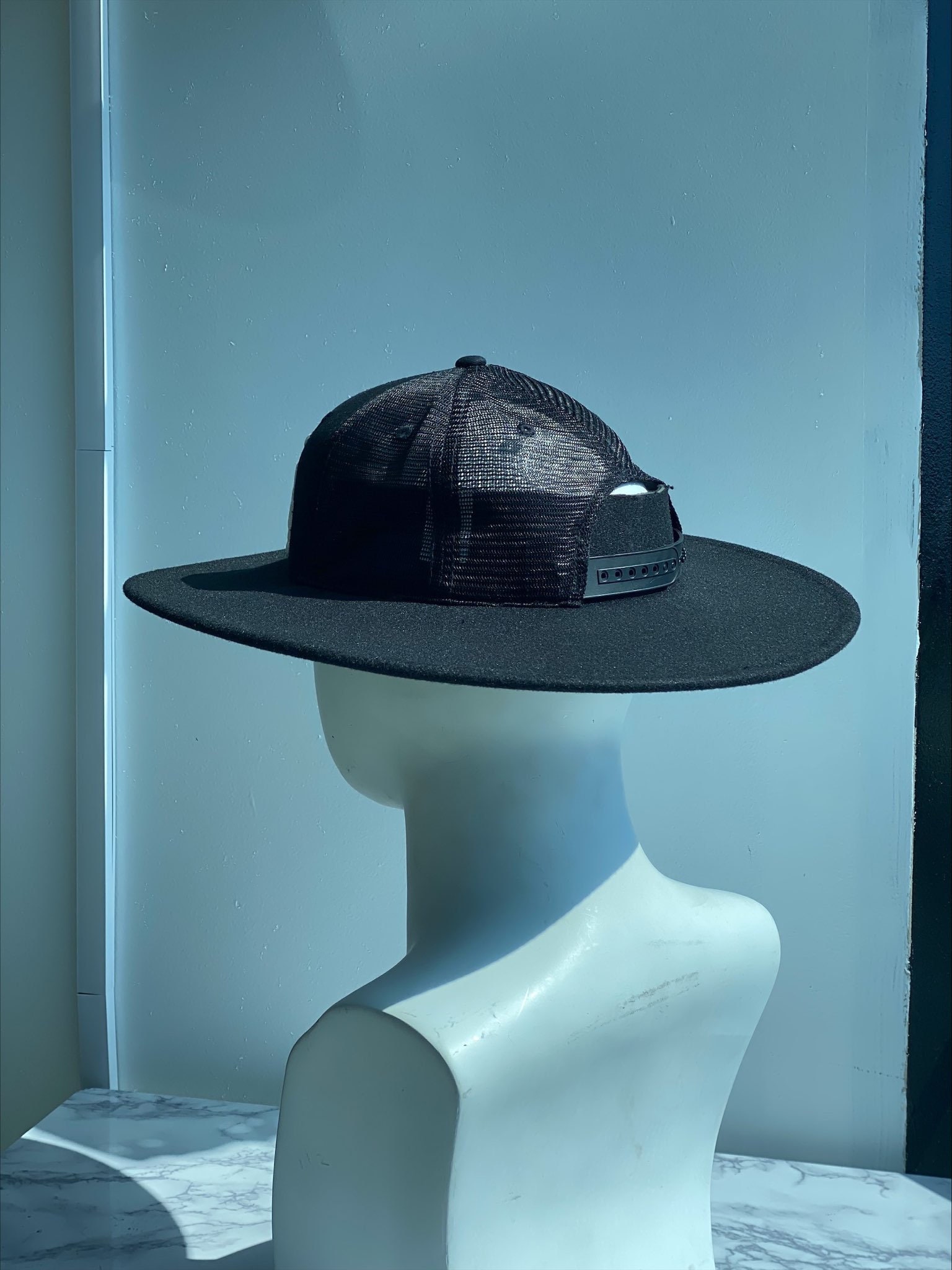 Hybrid Baseball Cap Fedora NY X LA - Polyester Brim, Unisex Hybrid Baseball Cap Fedora NY X LA - Polyester Brim, Unisex