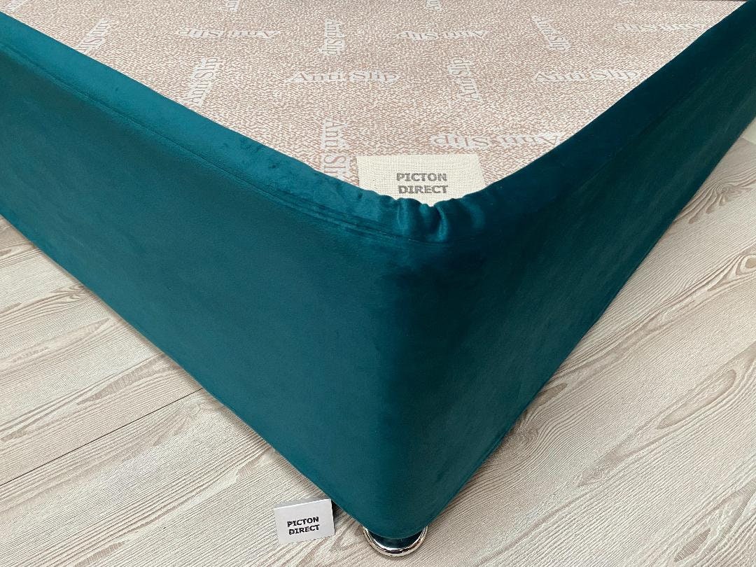 Elasticated Divan Bed Valance Wrap Sheet Cover Single Double Etsy UK