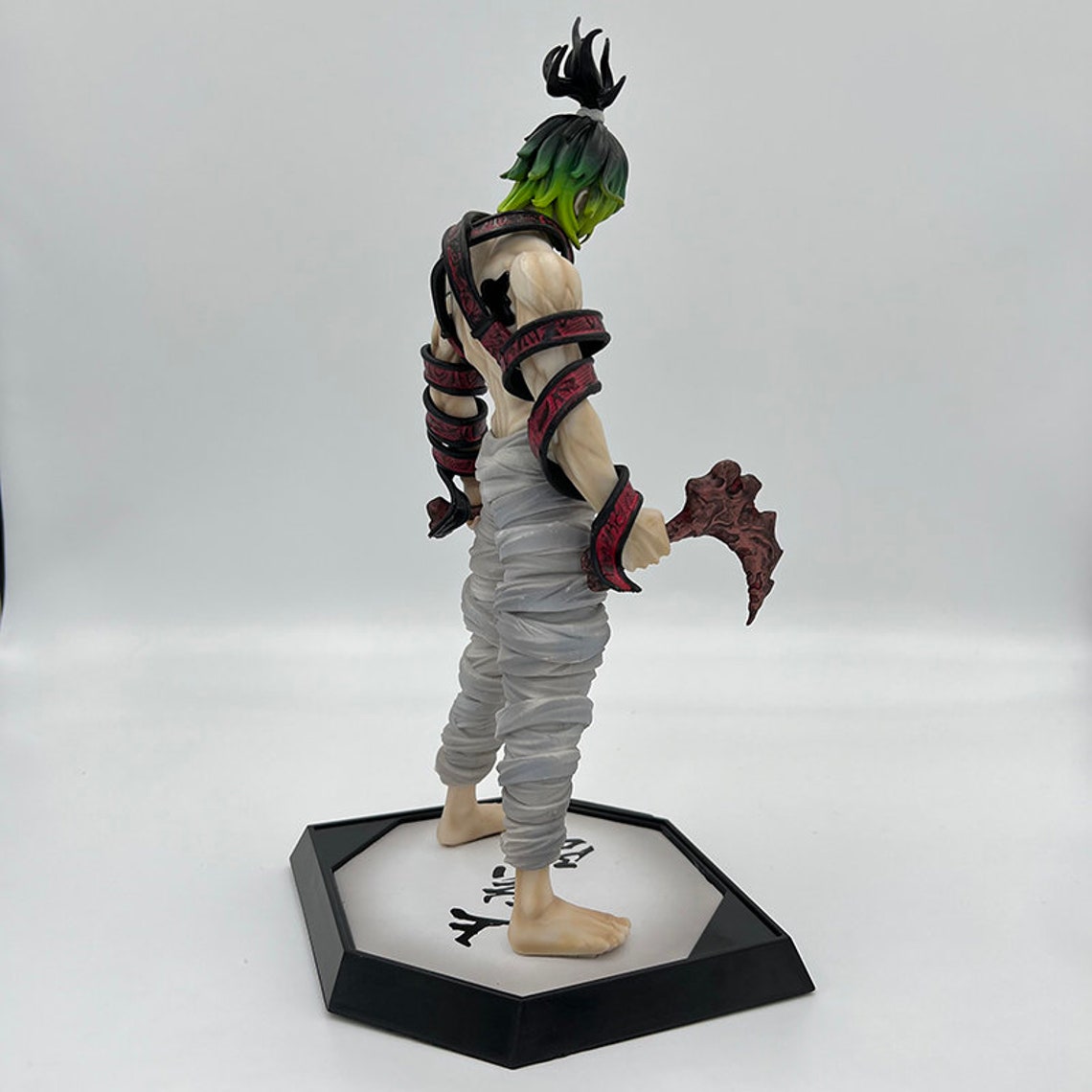 Demon Slayer Gyutaro Anime Figure Limited Edition Etsy