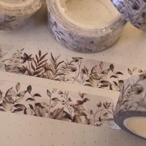Botanical washi tape