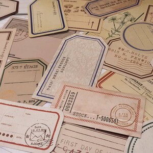 Adesivi vintage / adesivi bullet journal / adesivi per cancelleria / diario / diario spazzatura / posta ordinaria